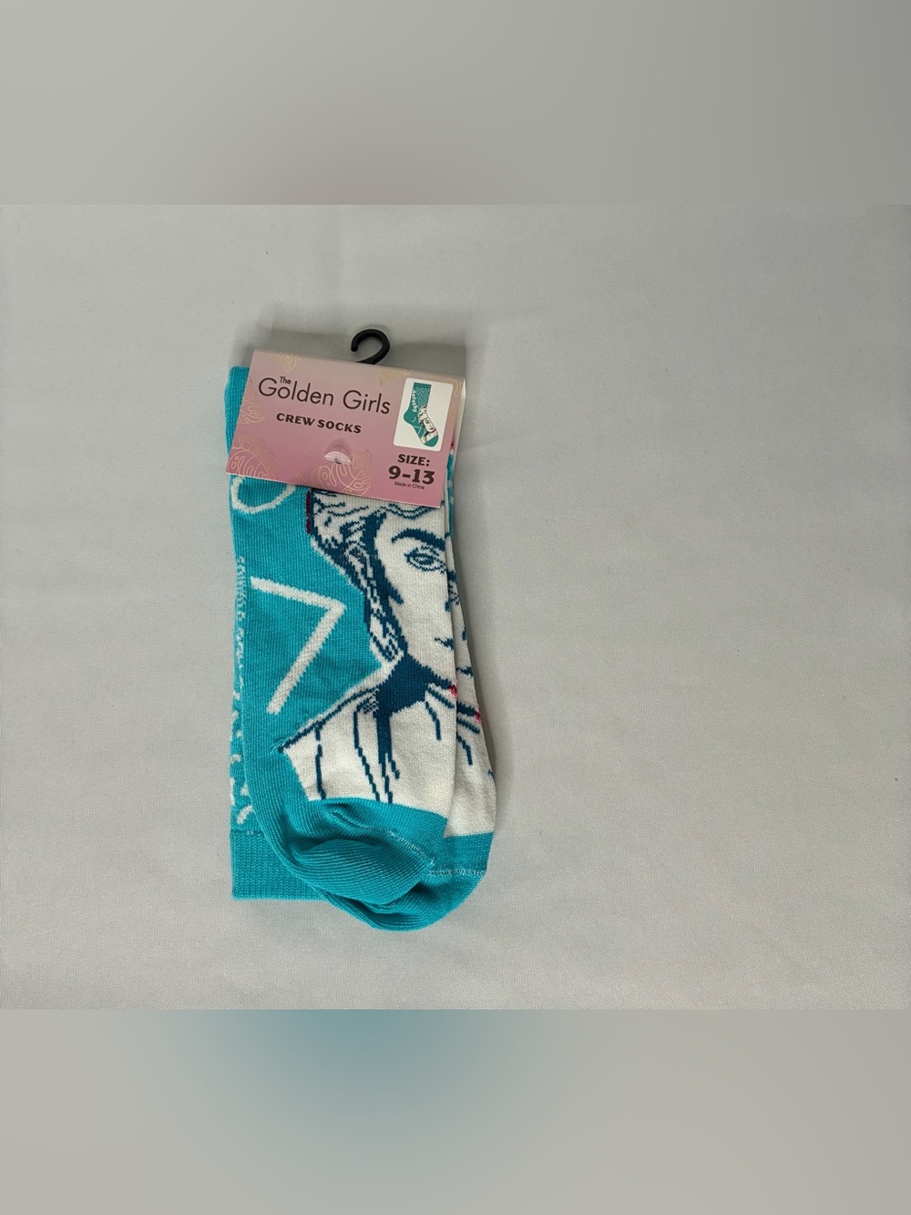 Fun Novelty Socks Featuring Golden Girls Dorothy